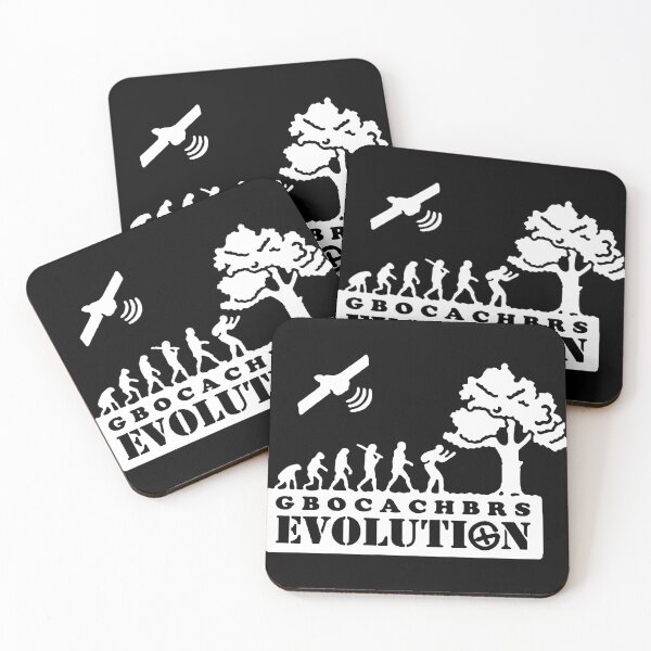 Item preview, Geocachers Evolution Geo Caching Geocache Funny Art Design Happy Apparel Essential Inspiration Joy Mood Funny designed and sold by DesignByHeartUK.