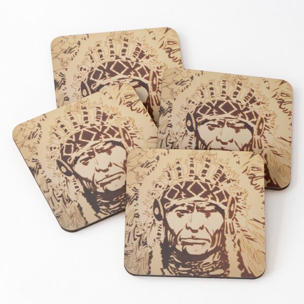 Item preview, CHEF INDIEN SEPIA designed and sold by abobee.