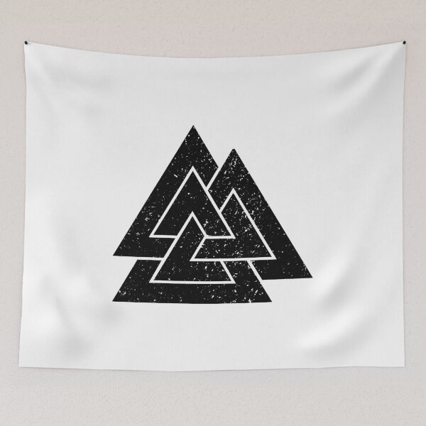 Item preview, Valknut Symbol (Black) designed and sold by STUDIO-72.