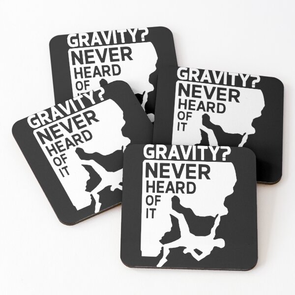 Artikelvorschau, Gravity Never heard of it Born to Climb, Mountain Hiking Rock Climbing Heartbeat Funny Art Design Happy Apparel Essential Inspiration Joy Mood Funny entworfen und verkauft von DesignByHeartUK.