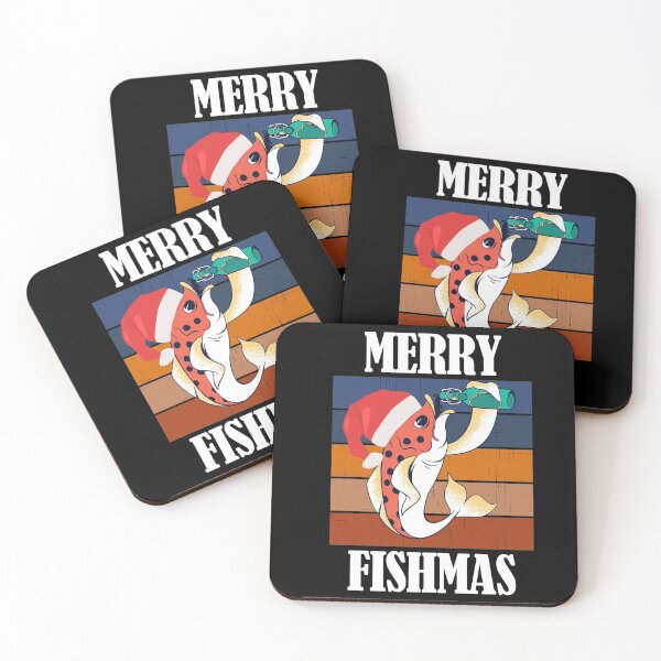 Item preview, Merry Fishmas Funny Fisherman Christmas designed and sold by Club7Studios.