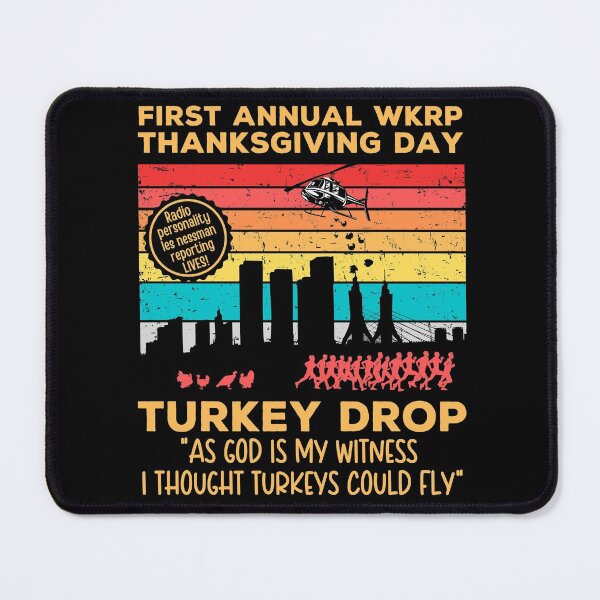 Item preview, First Annual Thanksgiving Day Turkey Drop - Vintage And Retro Style - Distressed designed and sold by ohmier.