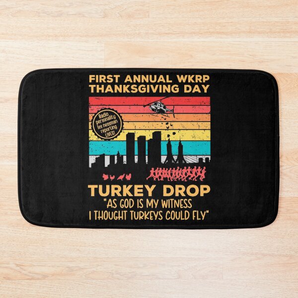 Item preview, First Annual Thanksgiving Day Turkey Drop - Vintage And Retro Style - Distressed designed and sold by ohmier.