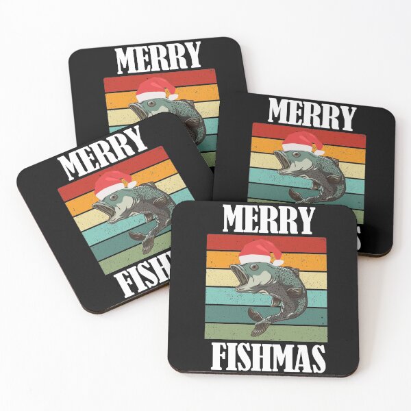 Item preview, Merry Fishmas Funny Fisherman Christmas designed and sold by Club7Studios.