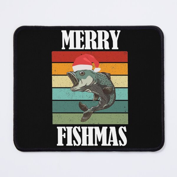 Item preview, Merry Fishmas Funny Fisherman Christmas designed and sold by Club7Studios.