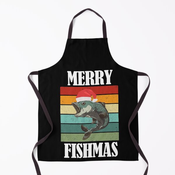 Item preview, Merry Fishmas Funny Fisherman Christmas designed and sold by Club7Studios.
