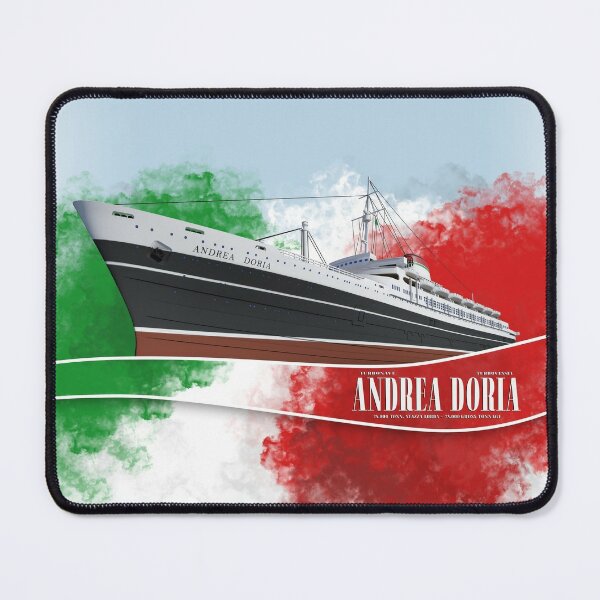 SS Andrea Doria Mouse Pad