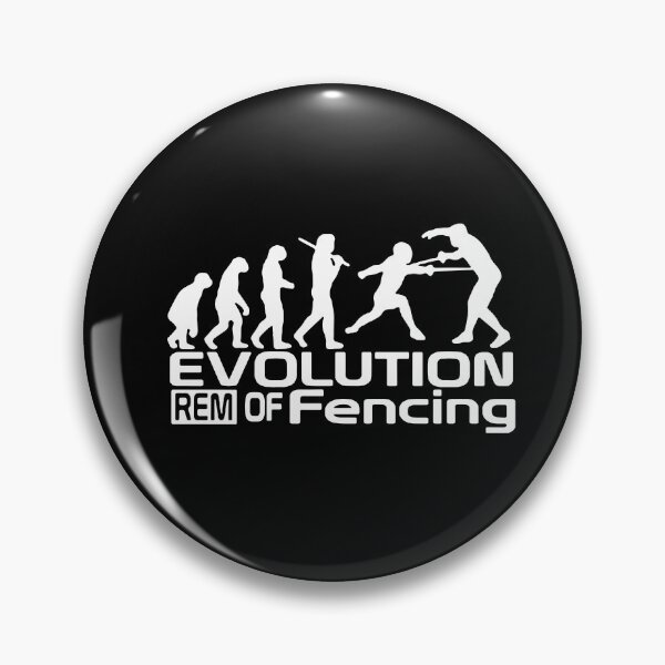 Item preview, Evolution of Fencing Contact Sports Love Fencing Gift Premium Apparel Funny Holiday Xmas designed and sold by DesignByHeartUK.