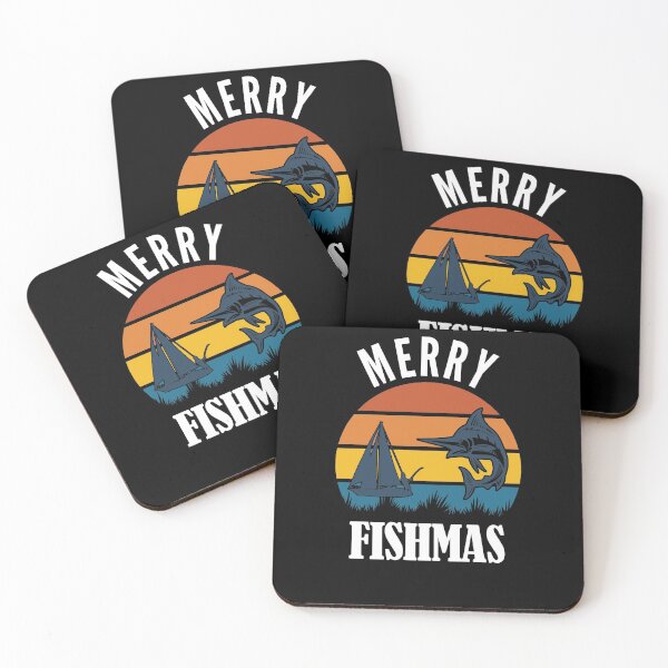 Item preview, Merry Fishmas Funny Fisherman Christmas designed and sold by Club7Studios.