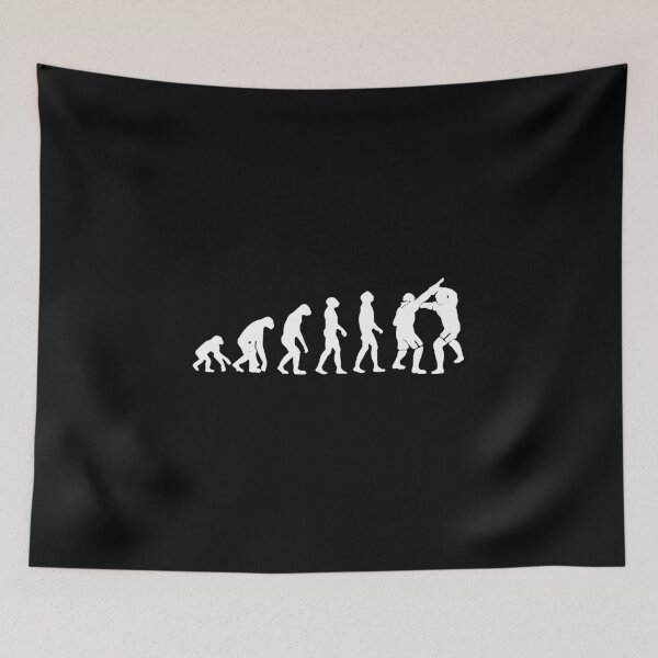Item preview, Evolution of Wrestling Love Wrestle MMA Contact Sports Painter Gift Premium Apparel Funny Holiday Xmas designed and sold by DesignByHeartUK.