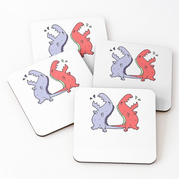 Item preview, Nervous Rex, Twin T-Rex  designed and sold by Naked-Alien.