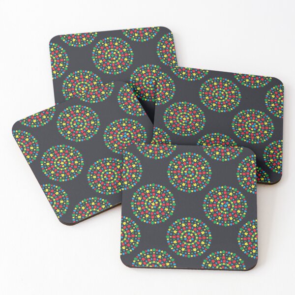 Item preview, Black Meeples Mandala designed and sold by Zab Butler Design.