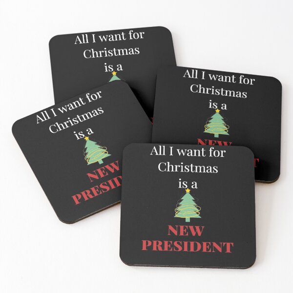 Item preview, all i want for christmas is a new president designed and sold by reka88.