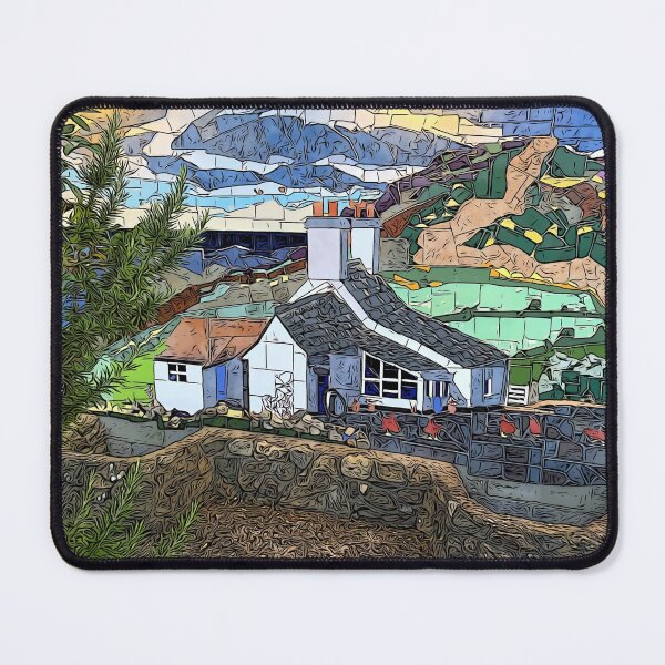 Item preview, Welsh Cottage Mosaic Pop Art designed and sold by LordSwanky.