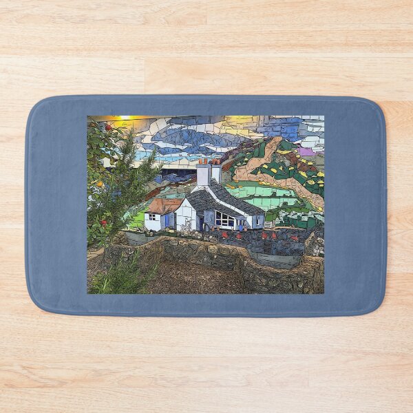 Item preview, Welsh Cottage Mosaic Pop Art designed and sold by LordSwanky.