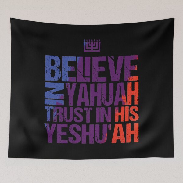 Item preview, Believe In Yahuah, Trust in His Yeshu'ah (Salvation), Hebrew Israelite Gifts, Hebrew Israelite Merchandise, Hebrew Israelite Clothing designed and sold by Yachad.
