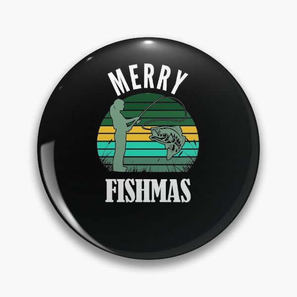 Item preview, Merry Fishmas Funny Fisherman Christmas designed and sold by Club7Studios.
