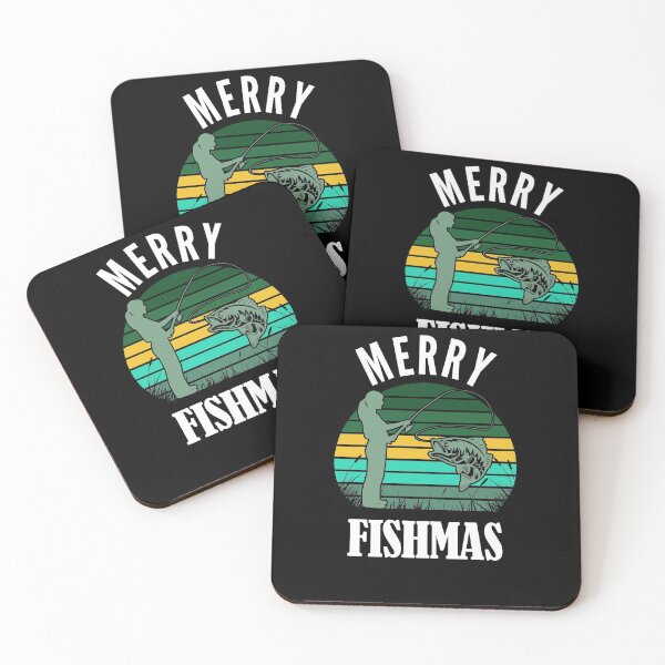 Item preview, Merry Fishmas Funny Fisherman Christmas designed and sold by Club7Studios.