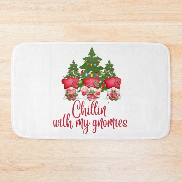 Item preview, Chillin' with my gnomies, Christmas Funny Gnomes designed and sold by Auntieck.