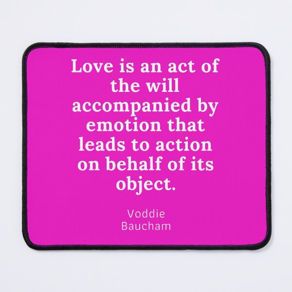 Item preview, Love is an Act of the Will (Voddie Bauchum) designed and sold by laborfortruth.