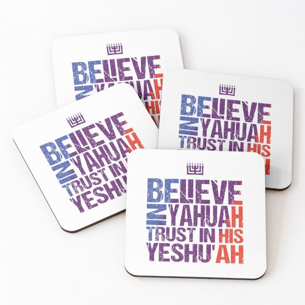 Item preview, Believe In Yahuah, Trust in His Yeshu'ah (Salvation), Hebrew Israelite Gifts, Hebrew Israelite Merchandise, Hebrew Israelite Clothing designed and sold by Yachad.
