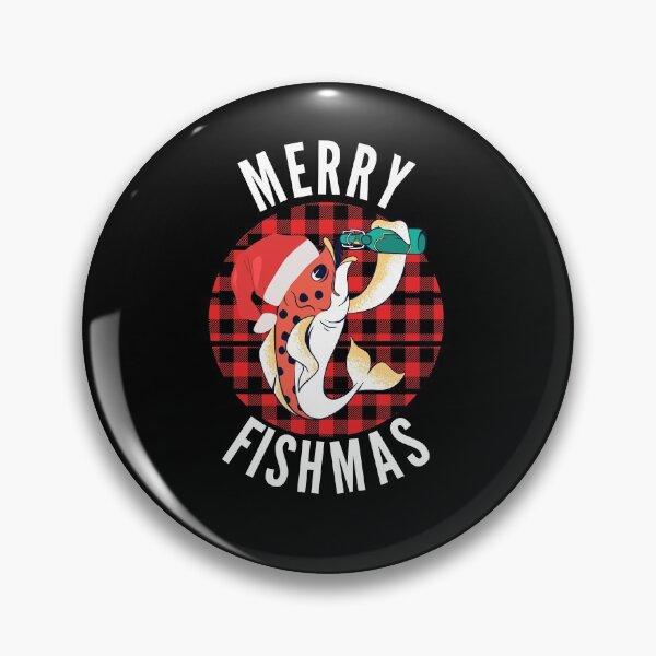 Item preview, Merry Fishmas Funny Fisherman Christmas designed and sold by Club7Studios.