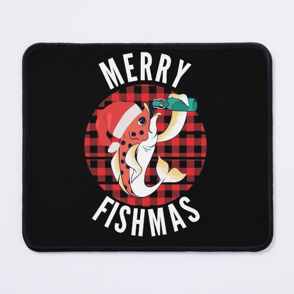 Item preview, Merry Fishmas Funny Fisherman Christmas designed and sold by Club7Studios.