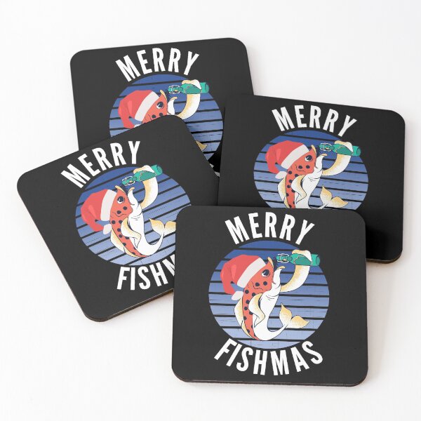 Item preview, Merry Fishmas Funny Fisherman Christmas designed and sold by Club7Studios.
