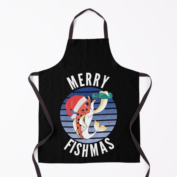 Item preview, Merry Fishmas Funny Fisherman Christmas designed and sold by Club7Studios.