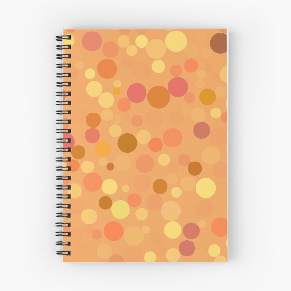 Item preview, Yellow Orange Red Brown Polka Dots designed and sold by Gingezel.