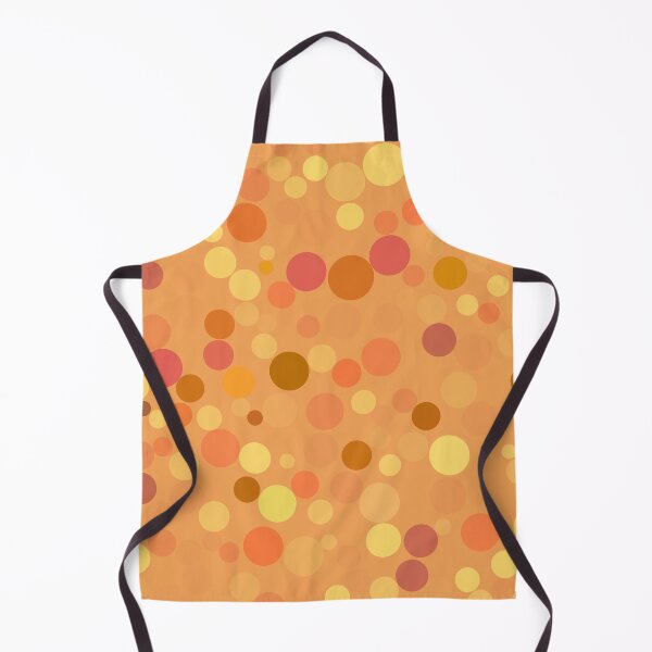 Item preview, Yellow Orange Red Brown Polka Dots designed and sold by Gingezel.
