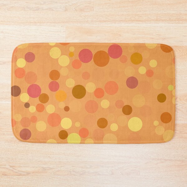 Item preview, Yellow Orange Red Brown Polka Dots designed and sold by Gingezel.