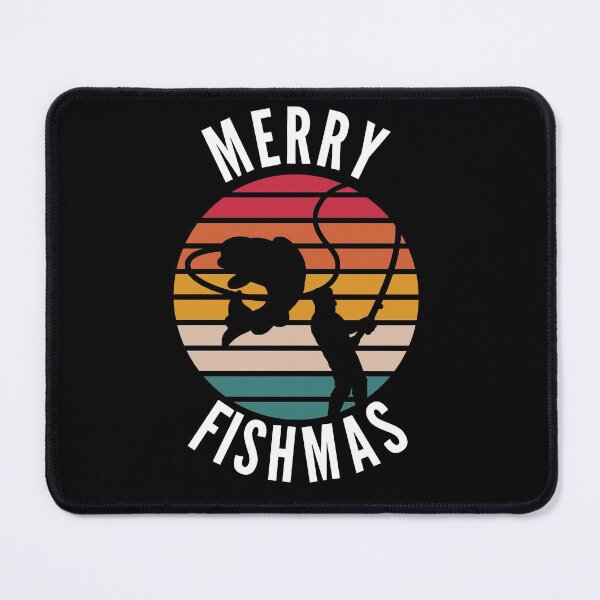 Item preview, Merry Fishmas Funny Fisherman Christmas designed and sold by Club7Studios.