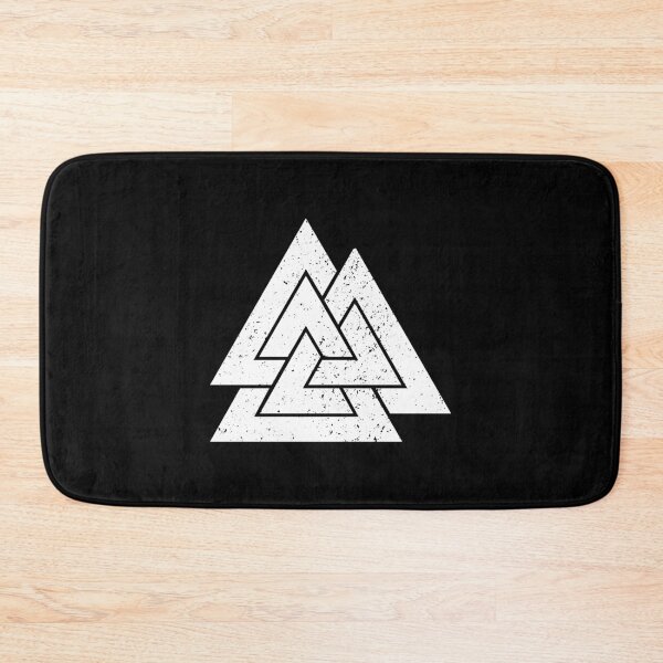 Item preview, Valknut Symbol (White) designed and sold by STUDIO-72.