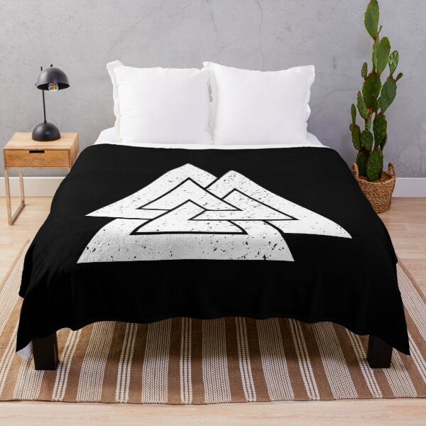 Item preview, Valknut Symbol (White) designed and sold by STUDIO-72.