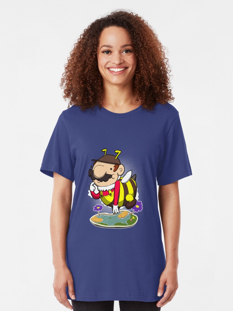 Alternate view of Mama Bee-a! Slim Fit T-Shirt