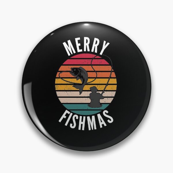 Item preview, Merry Fishmas Funny Fisherman Christmas designed and sold by Club7Studios.