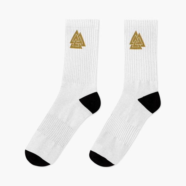 Item preview, Valknut Symbol (Gold on White) designed and sold by STUDIO-72.
