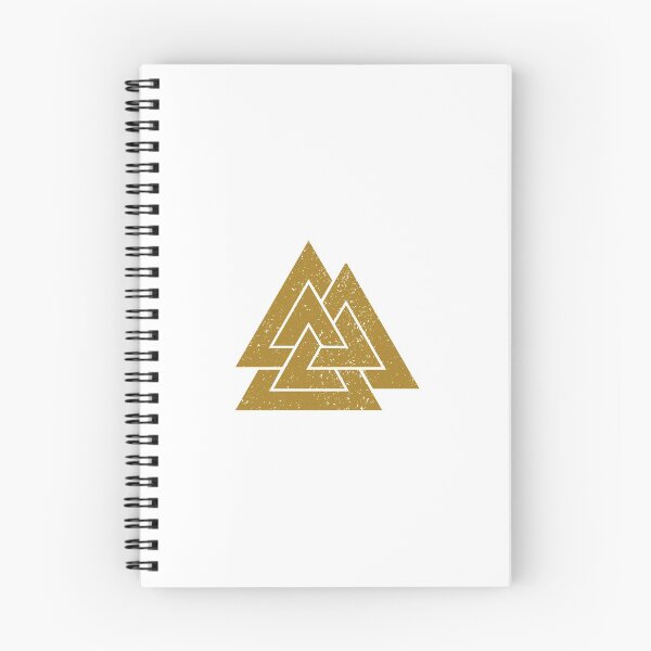 Item preview, Valknut Symbol (Gold on White) designed and sold by STUDIO-72.