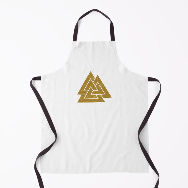 Item preview, Valknut Symbol (Gold on White) designed and sold by STUDIO-72.