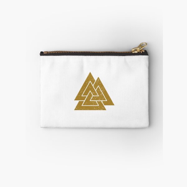 Item preview, Valknut Symbol (Gold on White) designed and sold by STUDIO-72.