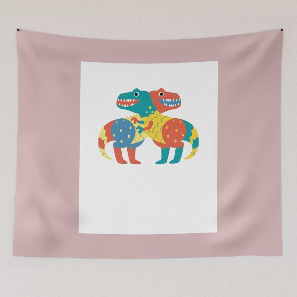 Item preview, Nervous Rex, Twin T-Rex  designed and sold by Naked-Alien.