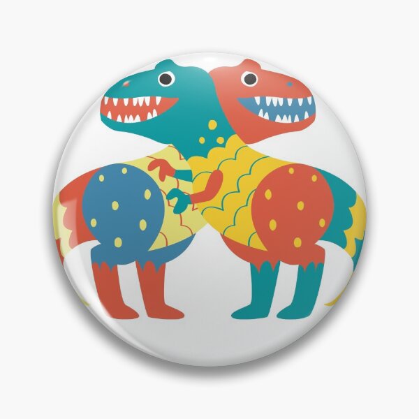 Item preview, Nervous Rex, Twin T-Rex  designed and sold by Naked-Alien.
