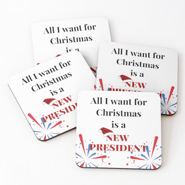 Item preview,  all i want for christmas is a new president designed and sold by reka88.