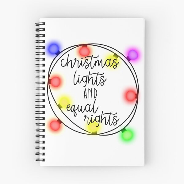 Item preview, Christmas Lights And Equal Rights designed and sold by Martini-Four.