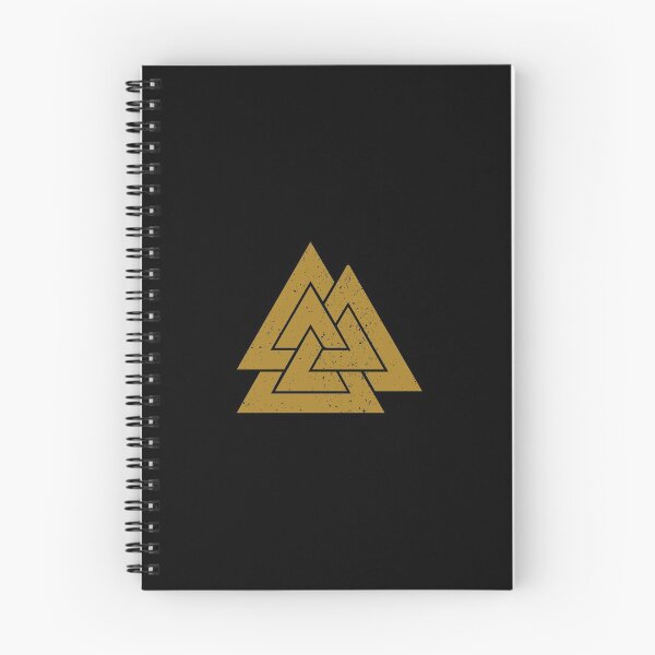 Item preview, Valknut Symbol (Gold on Black) designed and sold by STUDIO-72.