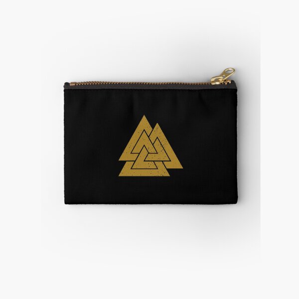 Item preview, Valknut Symbol (Gold on Black) designed and sold by STUDIO-72.