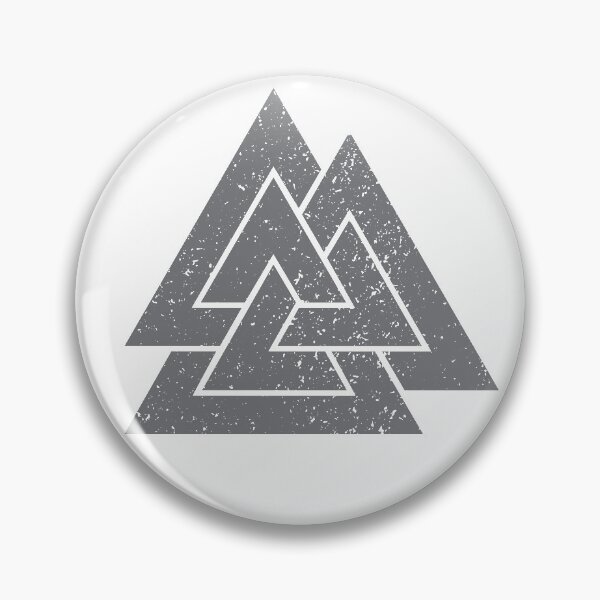 Item preview, Valknut Symbol (Grey on White) designed and sold by STUDIO-72.