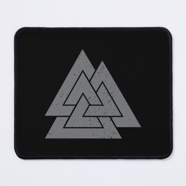 Item preview, Valknut Symbol (Grey on Black) designed and sold by STUDIO-72.