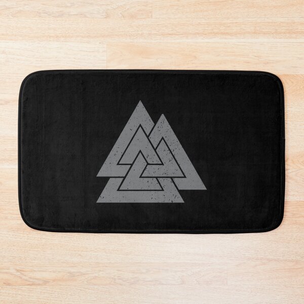 Item preview, Valknut Symbol (Grey on Black) designed and sold by STUDIO-72.